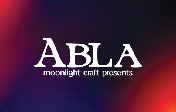 Abla Typeface: A Handwritten Serif for Editorial Elegance