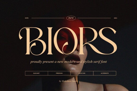 Biors Font Review: A Modern Serif for Strong Brand Messaging