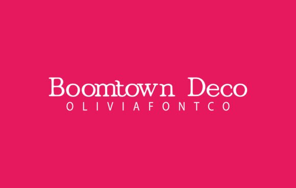 Boomtown Deco: A Handwritten Typeface for Craft Creators