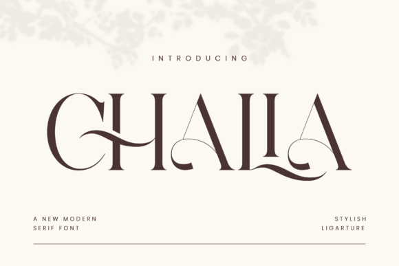 Chalia Font Review: A Minimalist Serif for Modern Branding