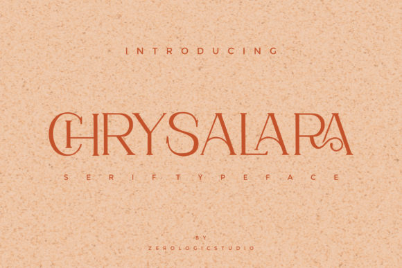 Chrysalara: A Typeface for Sophisticated Editorial Design