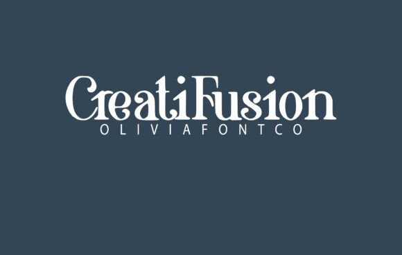 Creatifusion: A Romantic Serif Typeface for Thoughtful Design