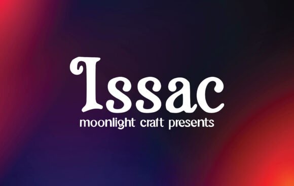 Issac: A Beautiful Serif Typeface for Editorial Design