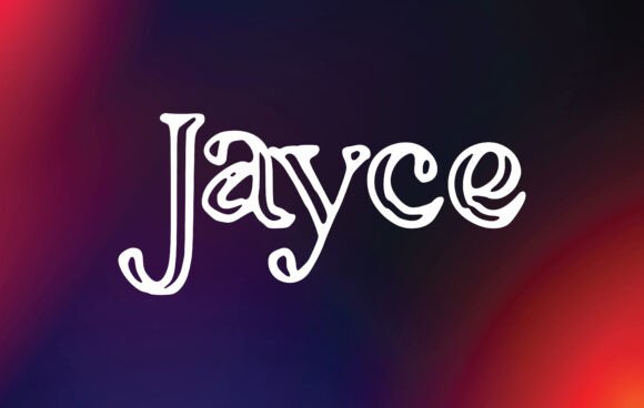 Jayce Font: A Handwritten Typeface for Editorial Elegance