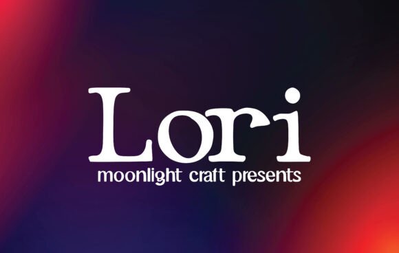 Lori Font: A Serif Typeface for Strong Branding and Design