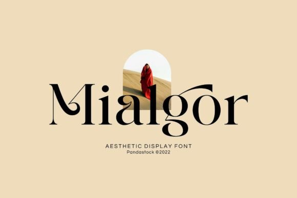 Mialgor: A Classy Typeface for Modern Web Design