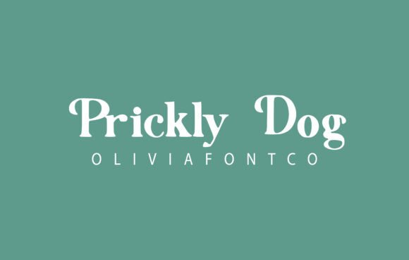 Prickly Dog Font: A Warm Handwritten Typeface for Web Design