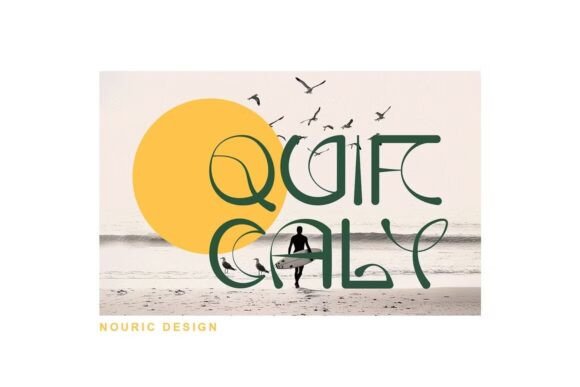 Quircaly: A Playful Typeface for Editorial Design