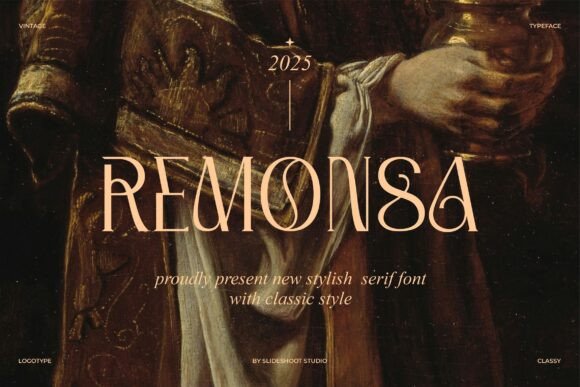 Remonsa: A Refined Serif for Modern Branding