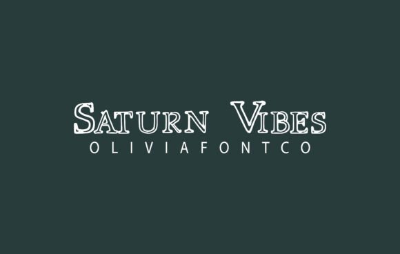 Saturn Vibes Font: A Handwritten Typeface That Elevates Brand Identity