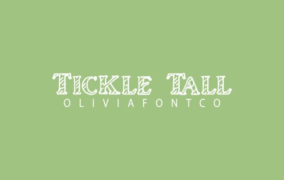 Tickle Tall: A Serif Typeface That Elevates Your Brand Design