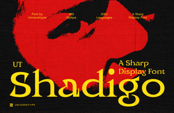Ut Shadigo Font: A Bold Typeface for Your Brand Identity