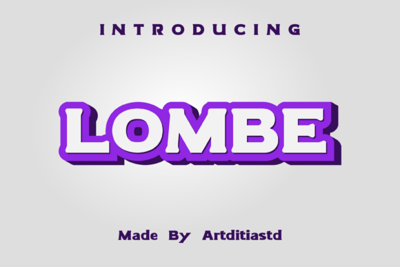 Why Lombe, a Bold Serif Font, is Perfect for Your Brand