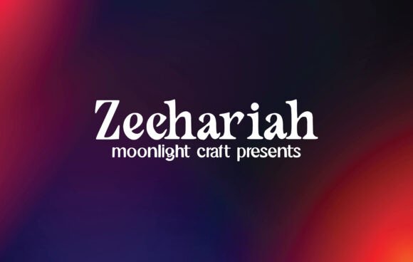 Zechariah Font: A Powerful Typeface for Marketers and Designers